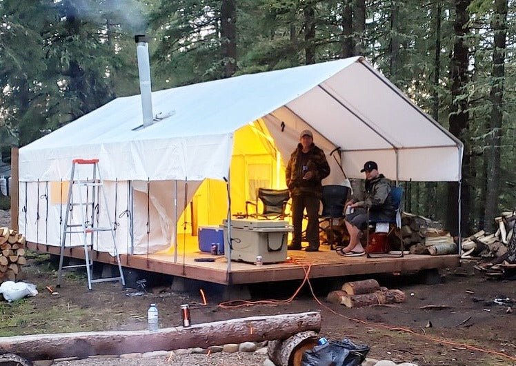 Hot Tents With Stove Free Shipping No Sales Tax Wall Tent Shop