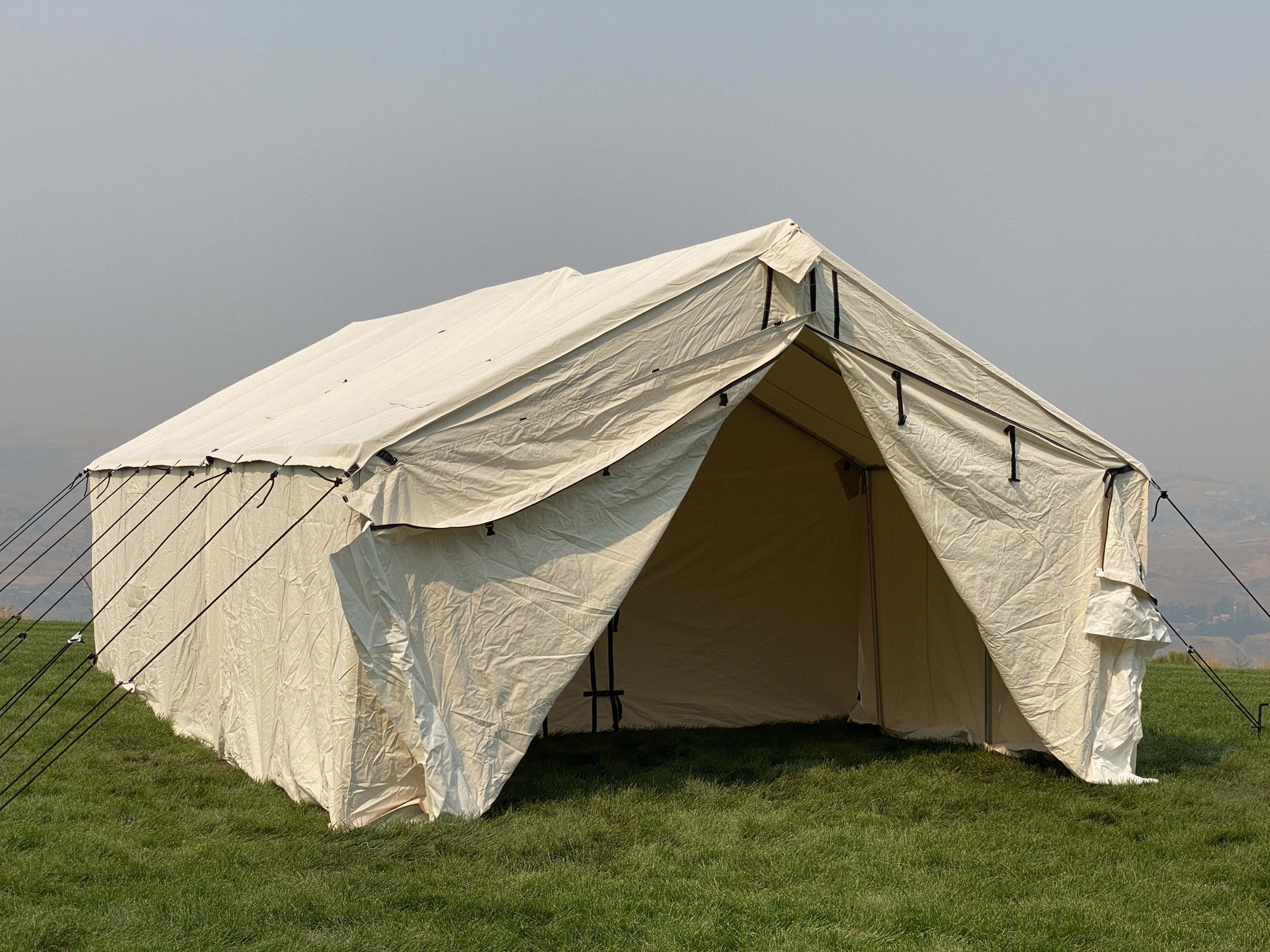 8ft Cook Shack for Wilderness Tent - Kitchen Tent - Cooking Tent - Camper Kitchen Tent 8' Cook Shack for 10x12 Tent / Fire - Water