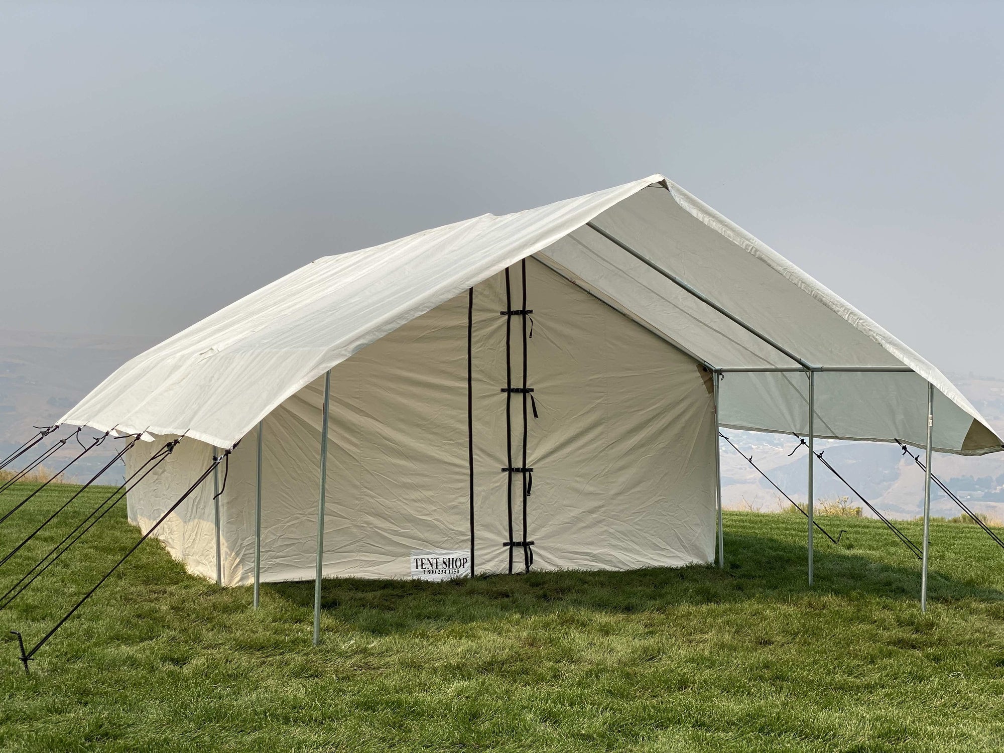 Canvas Tent Extended Fly 14x16