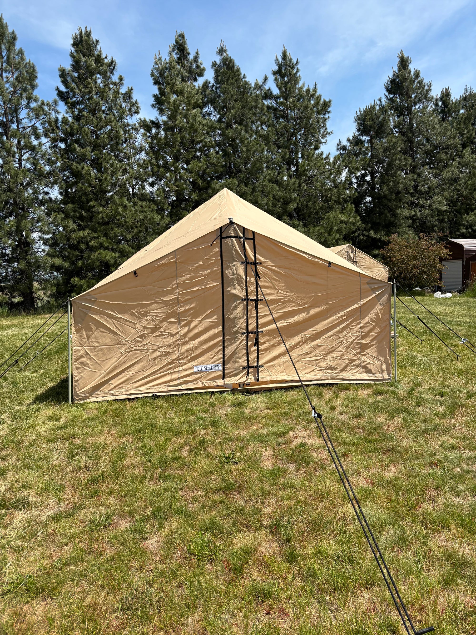 Lightweight Spike Tent - Tent, Frame, & Floor