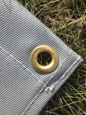Stove Mat with Brass Grommet