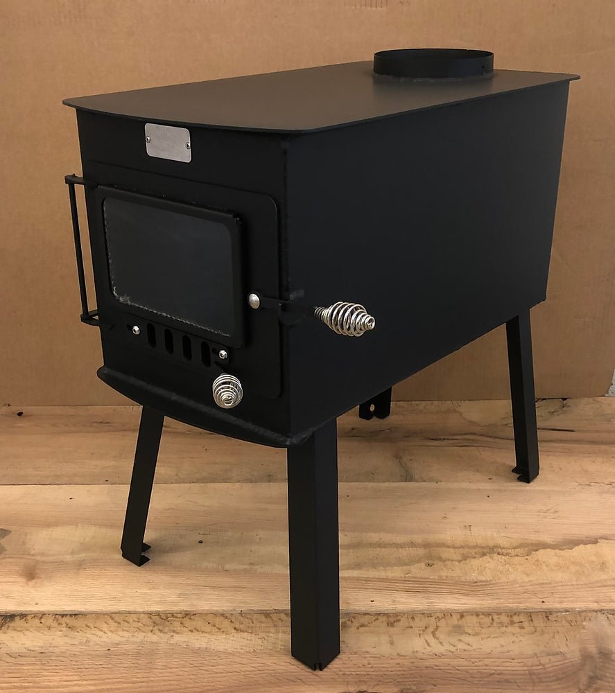 Hot Tent Stove Northwoods - Mini / Stove - Pipe - Damper