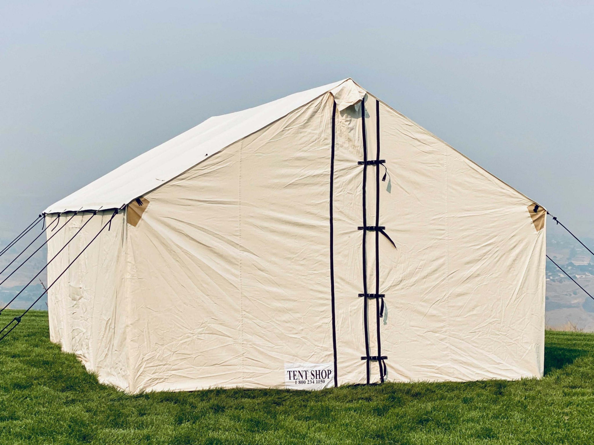 Wilderness Wall Tent Shop Canvas Tent For Sale with Angle Kit to make frame