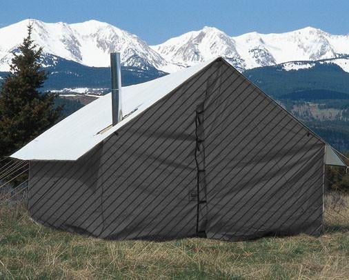 Montana Canvas Canvas Wall Tent With Stove Montana Canvas