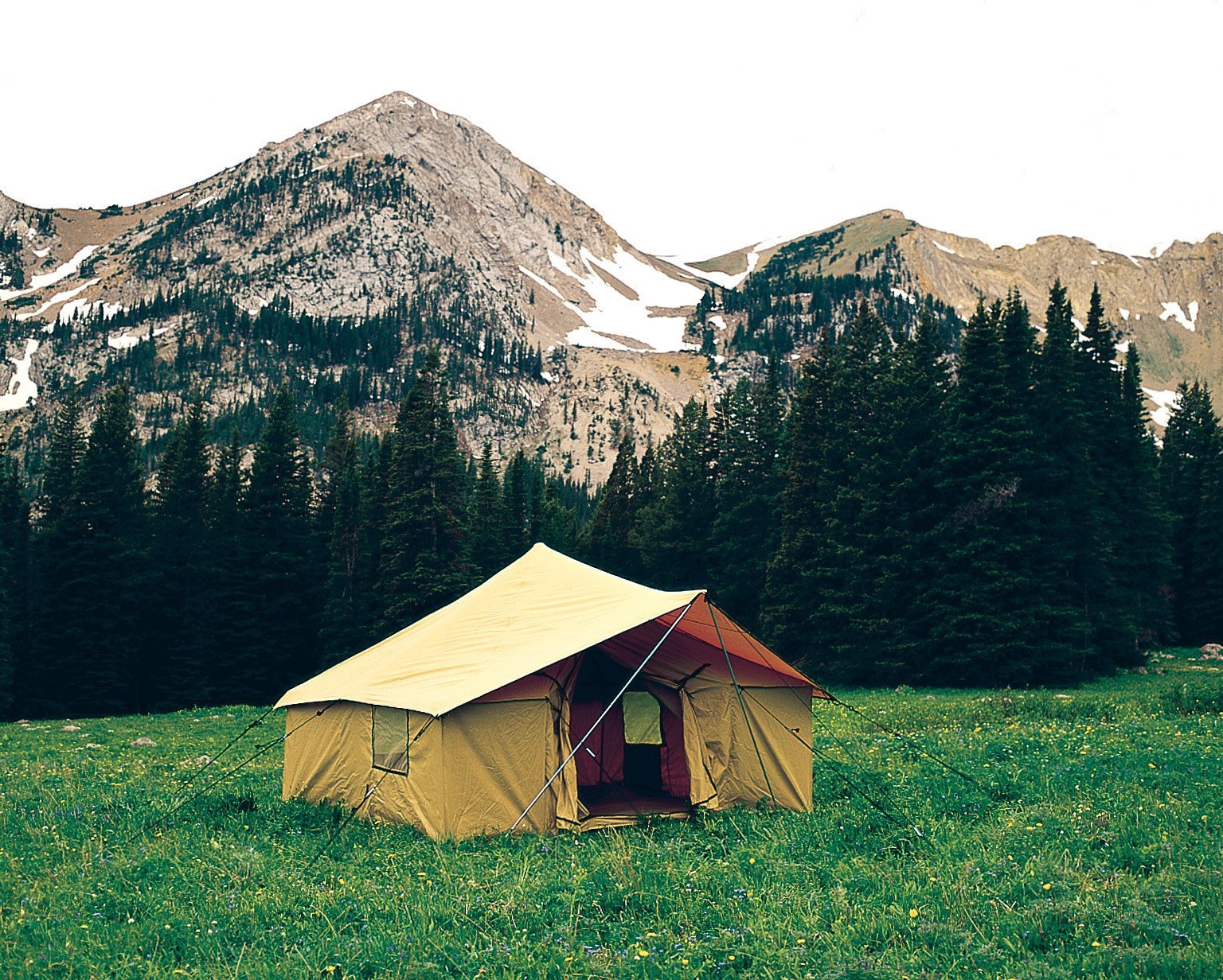 montana 5p tent Montana Canvas Spike Tent - PACKAGE