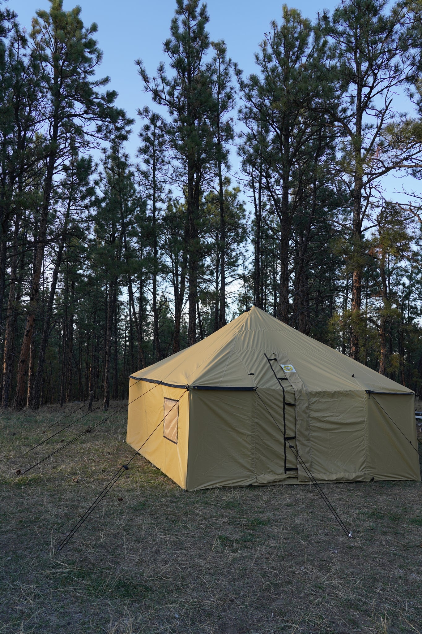 Montana Canvas Spike Tent in Woods