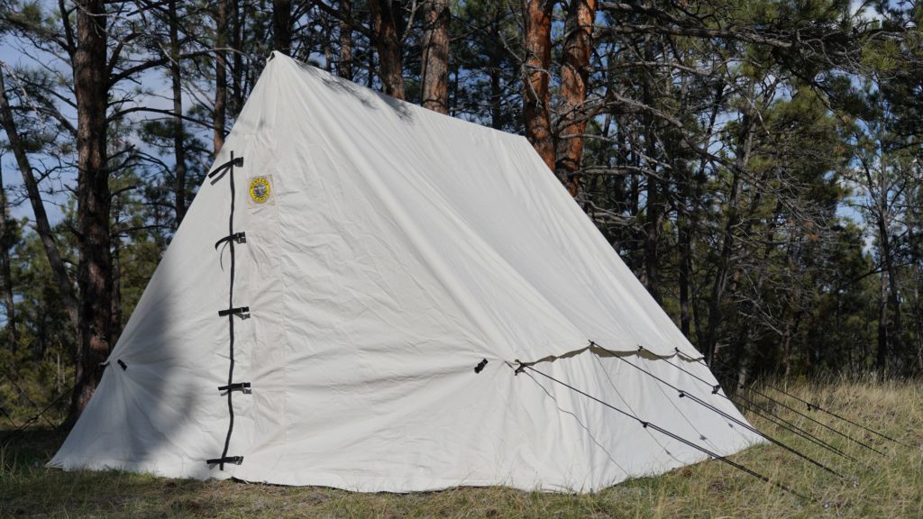 Montana Canvas Wedge Tent in Forest