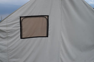 Back Wall of Montana Outfitter Tent with Window