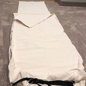 Canvas Bedroll frontal view