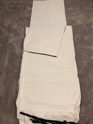 Canvas Bedroll rolled out