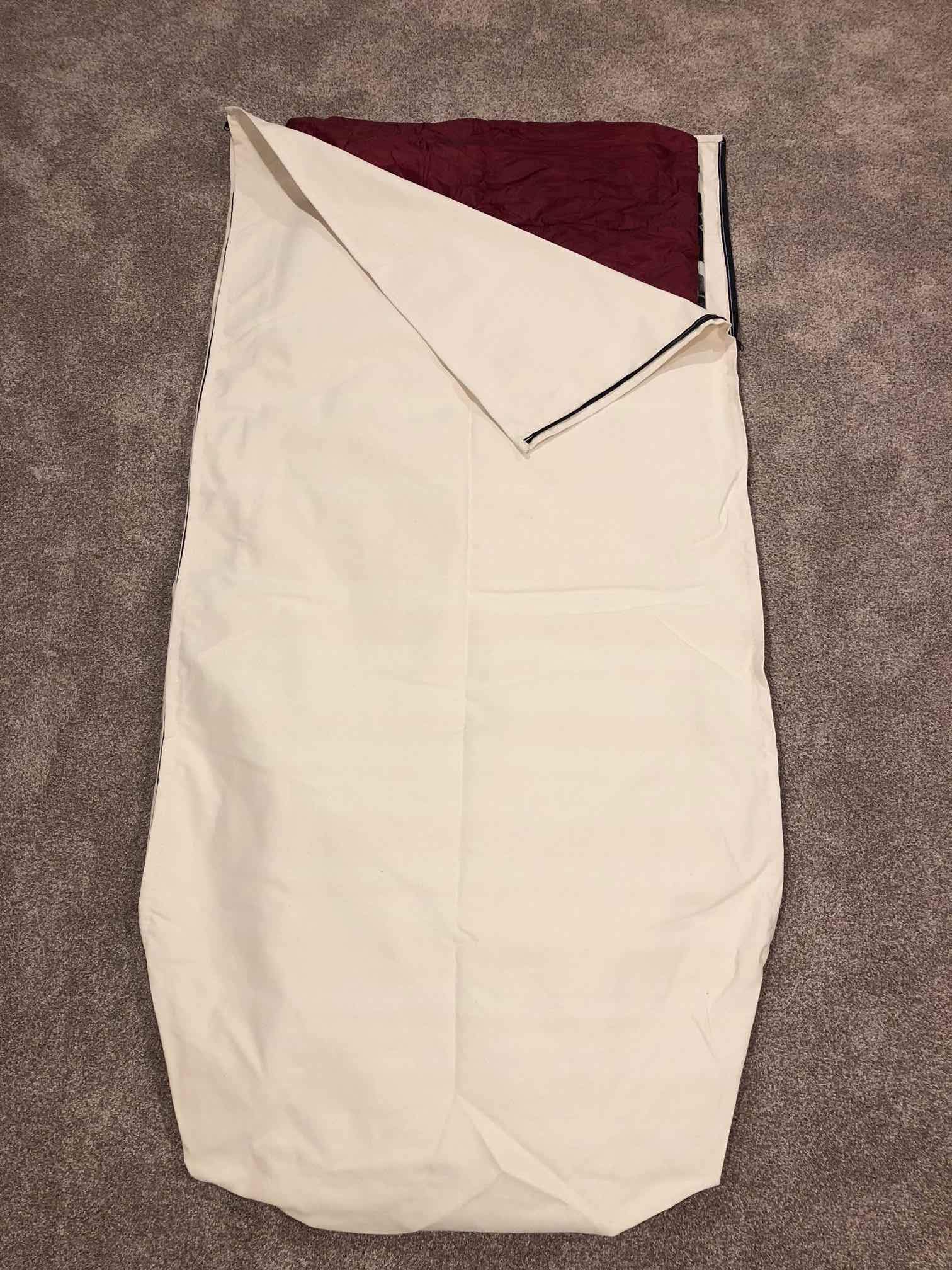 Canvas Bedroll with sleeping bag