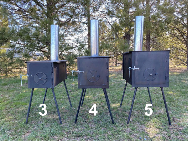 Wilderness Hunting Tent Stove Wilderness 4 / Standard Package