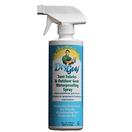 water resistant spray for tents Dry Guy - Tent Fabrics & Outdoor Gear Waterproofing - Spray