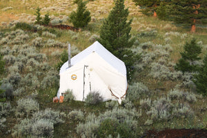 Outfitter Hunting Tent in woods