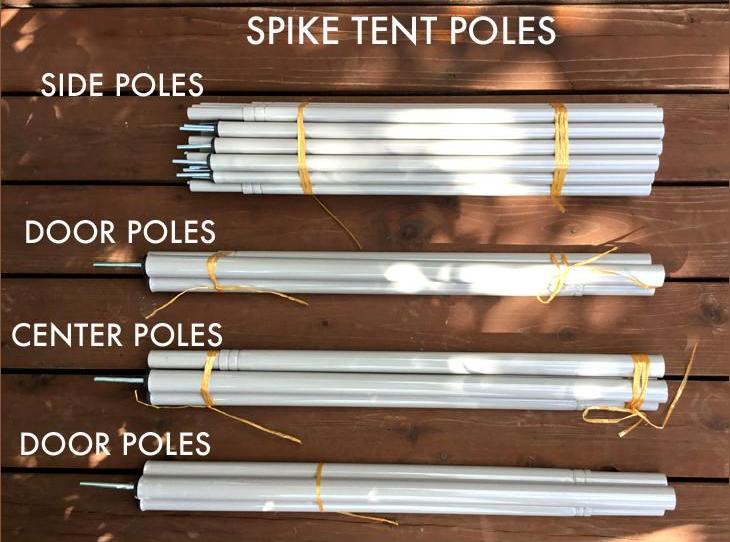 Selkirk Spike Tent Package - Tent, Frame, Floor, Fly, & Stove