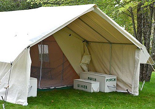 tent with a porch 8ft Porch for Wilderness Tent
