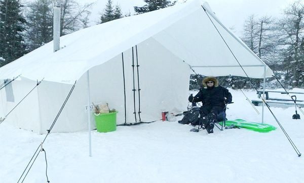 8 Foot Extended Wall Tent Fly